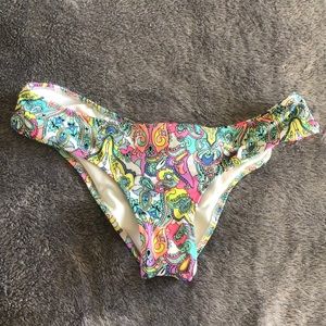 Victoria Secret CHEEKY Paisley Bikini Bottoms
